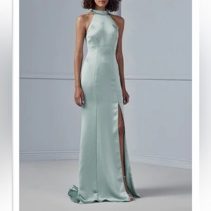 Amsale Jacinda, OLIVE COLOR (different than first pictures)